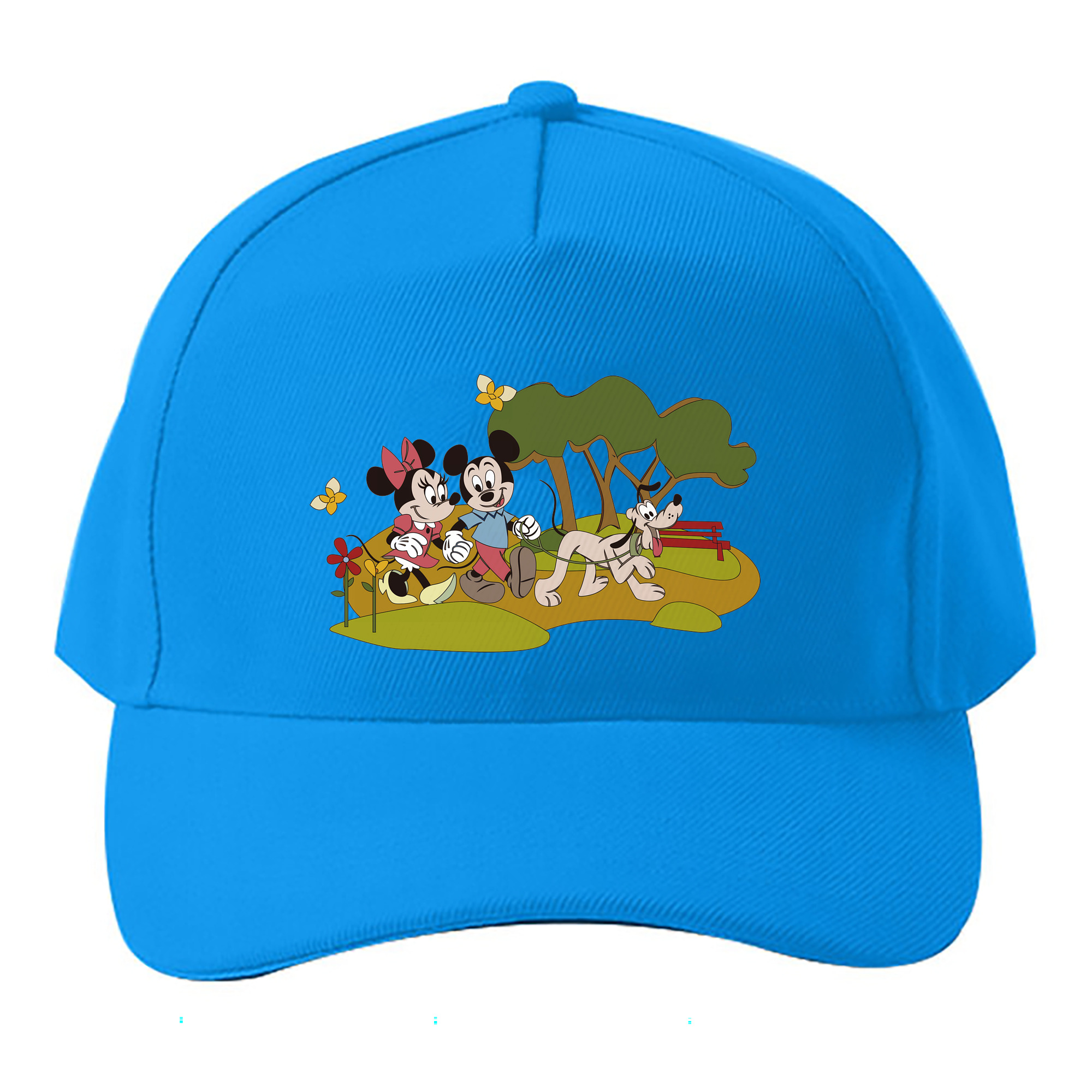 （画像用） ミッキーマウス Mickey Mouse ベースボールキャップ 綿100％ 男女兼用 帽子 スポーツ